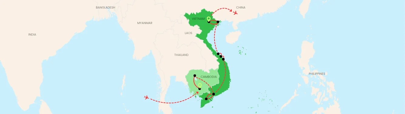 Classic Vietnam & Cambodia